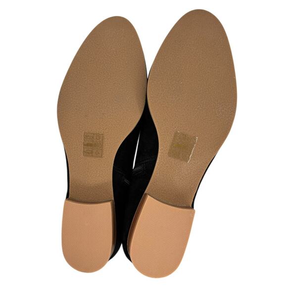 Jack Rogers Rollins Cord Ankle Bootie Chelsea Black Suede Size 10 Womens New - Picture 4 of 10